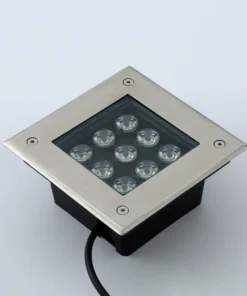 Đèn Hắt Âm Đất 12w Vuông (TDLAD-V12) Thành Đạt Led