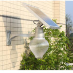 Đèn năng lượng mặt trời gắn tường 40w Quả Đào (TDL-NLTTD40)