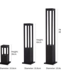 Đèn Nấm Trang Trí Sân Vườn Vuông 10w 40cm (TDLN-V02) Thành Đạt Led