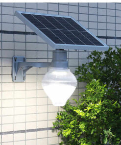 Đèn năng lượng mặt trời gắn tường 60w Quả Đào (TDL-NLTTD60)