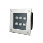 Đèn Hắt Âm Đất 6w Vuông (TDLAD-V6) Thành Đạt Led