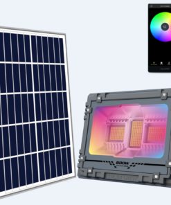 Đèn Năng Lượng Mặt Trời Đổi Màu 60w Bluetooth (TDL-AW)