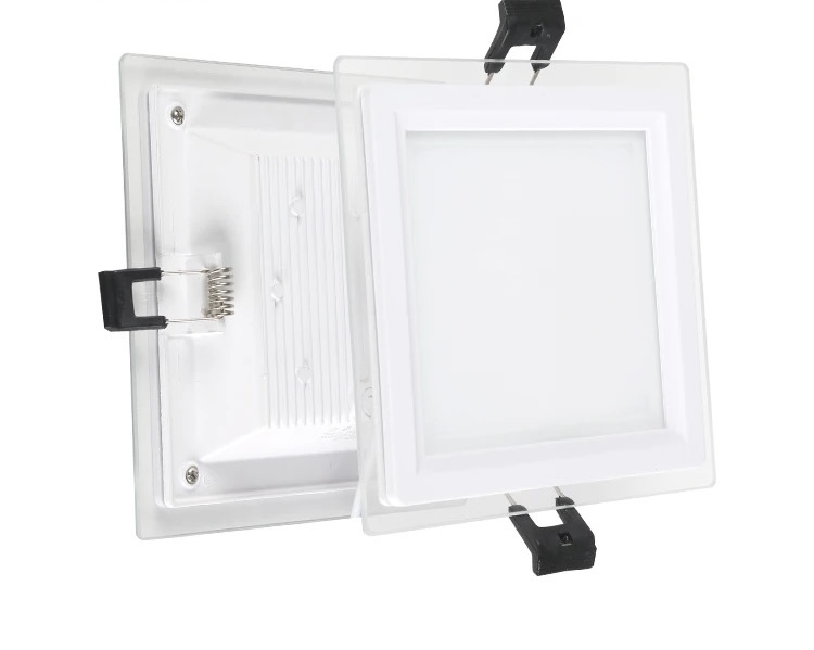 Đèn âm trần có mặt kính Vuông SMD 24W – Thành Đạt Led