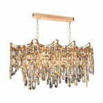 Đèn trang trí thả pha lê K9 thân xi cao cấp 1213N1000 Thành Đạt