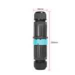Đầu nối dây chống nước EW-M28MF đực cái 2 pin IP68