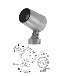 Đèn Rọi Cột Cao Cấp 10w (TDL-038) Thành Đạt Led