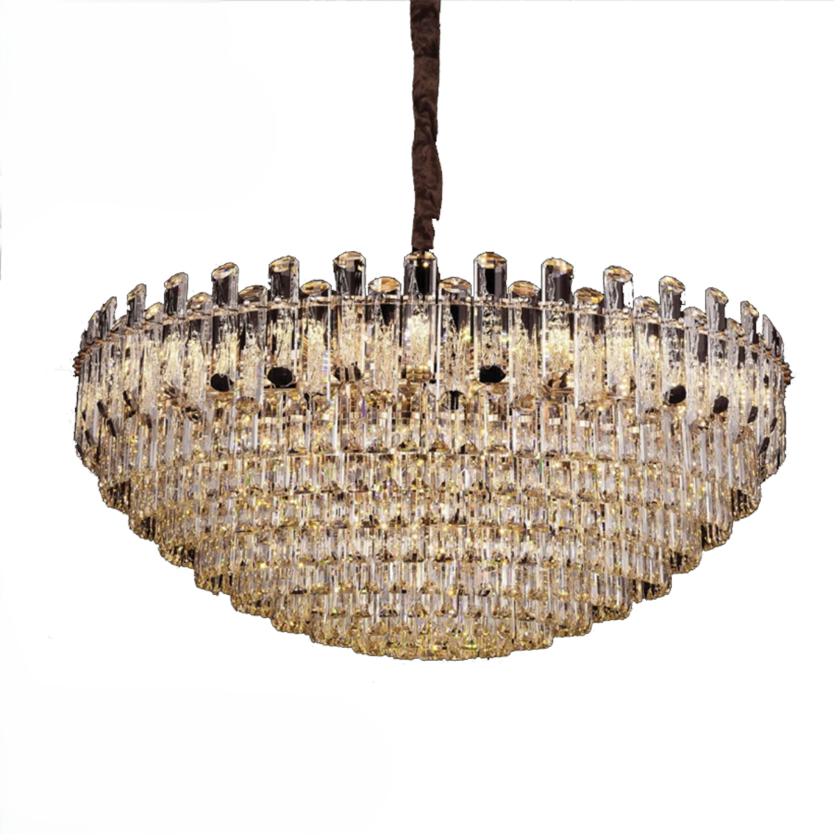 ĐÈN TRANG TRÍ THẢ PHA LÊ K9 CAO CẤP 017T950 Thành Đạt