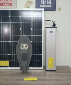 Đèn đường năng lượng mặt trời dự án 60w 80w 24ah 30ah 42ah 54ah 60ah 80ah