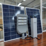 Đèn đường năng lượng mặt trời dự án 80w 100w 60ah 72ah 84ah 96ah 102ah