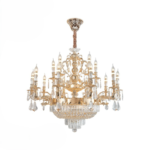 Đèn trang trí thả hợp kim pha lê K9 cao cấp 6237T15 Thành Đạt