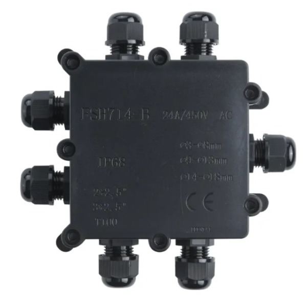 Hộp nối chống nước 4 ngả IP68