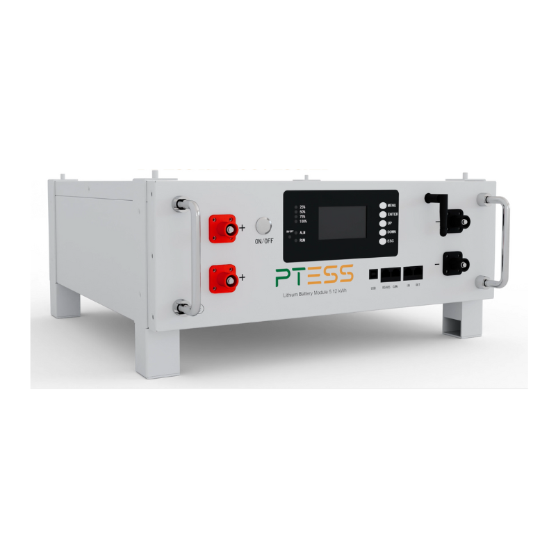 Pin Lưu Trữ Lithium PTESS 51.2V 100Ah treo tường PT-ESS-R5120