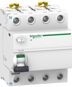 Cầu dao chống dòng rò RCCB 4P ilD-100mA 240-415VAC Type A9R12440