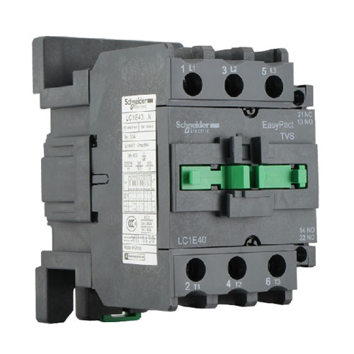 Contactor (Khởi động từ) LC1E40M7 Schneider chính hãng Thành Đạt LED